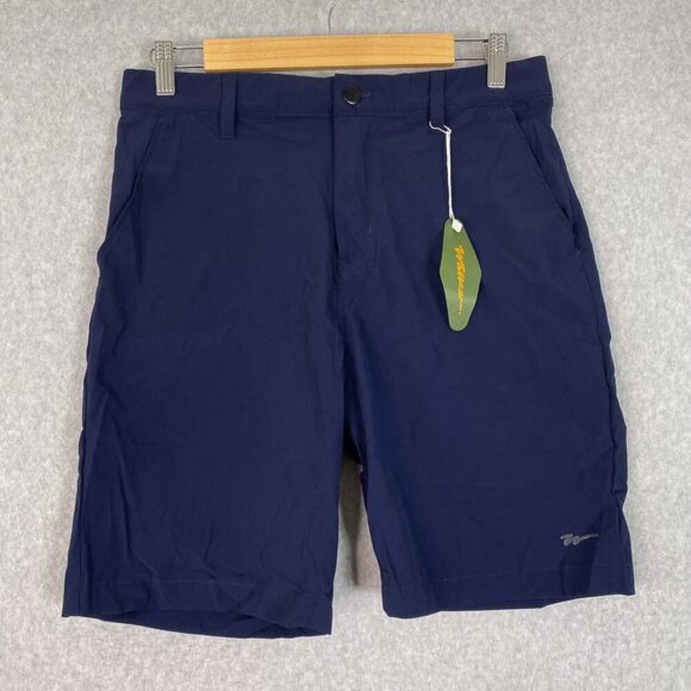 Walker Golf Things Shorts Mens 30 Navy Blue Par-Tec Short Lightweight‎